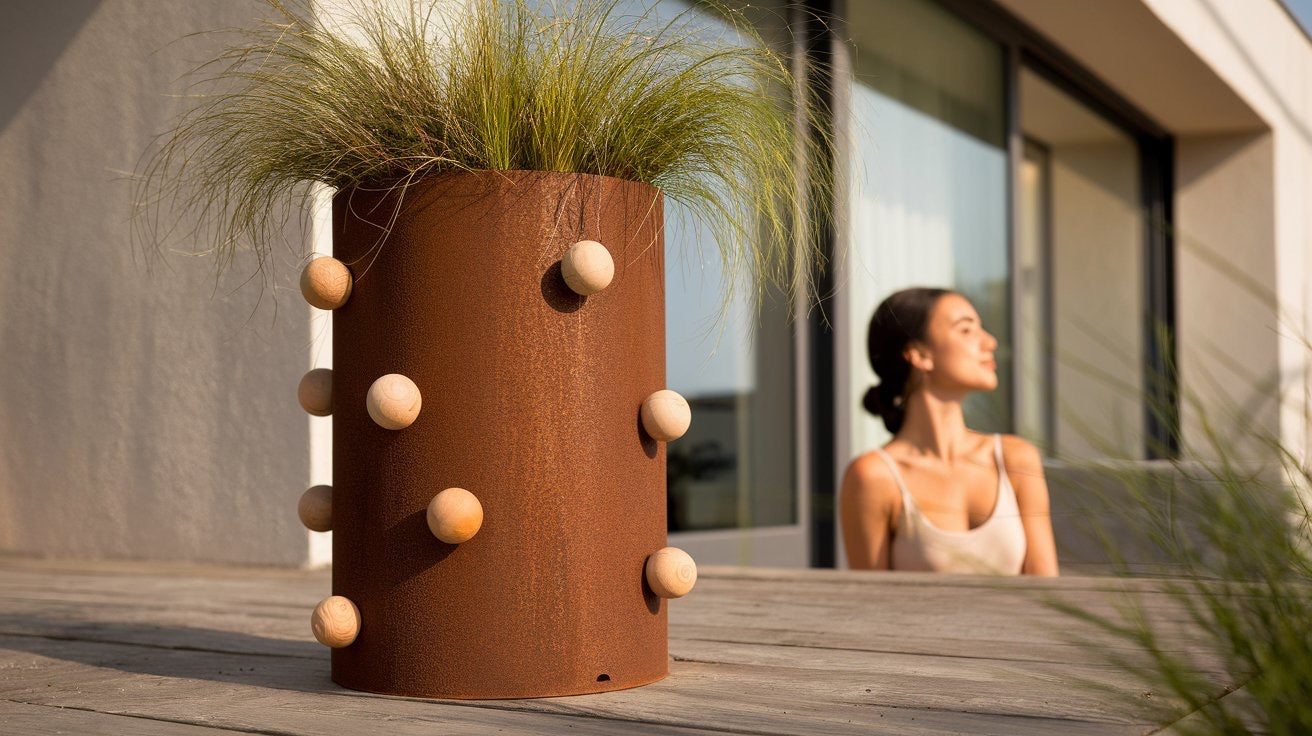 Totem Plantenbak – Een Levend Kunstwerk van Groei en Vergankelijkheid