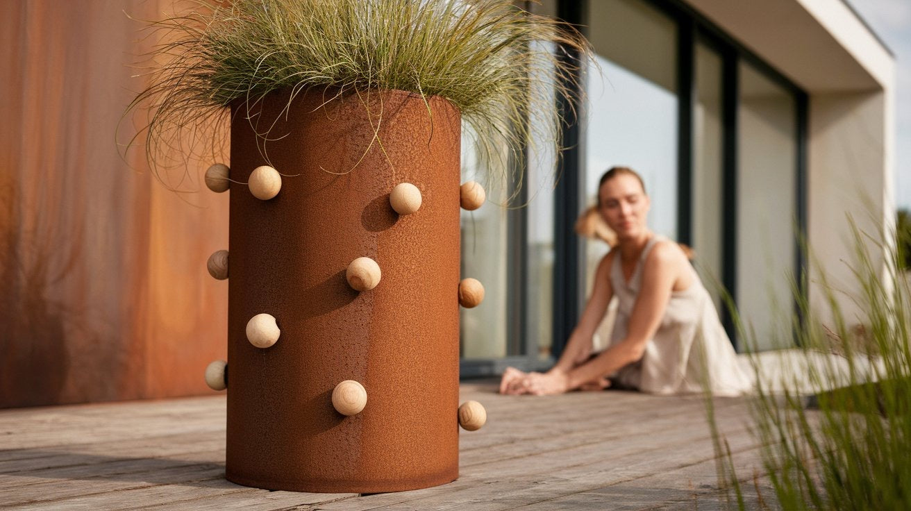 Totem Plantenbak – Een Levend Kunstwerk van Groei en Vergankelijkheid